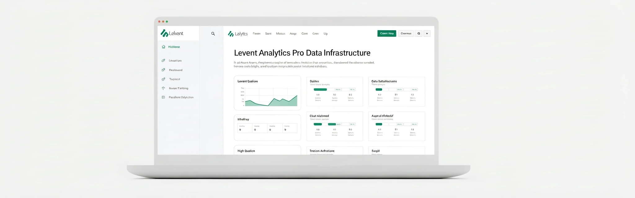Levant Analytics Pro Data Infrastructure